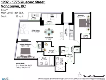 Loft / Bonus Room Photo of 1902 1775 Quebec Street, Vancouver, BC