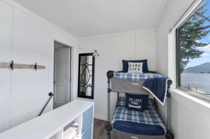 Outdoor Deck Photo of BLK C DL 355 Cascade Bay, Harrison Hot Springs, BC