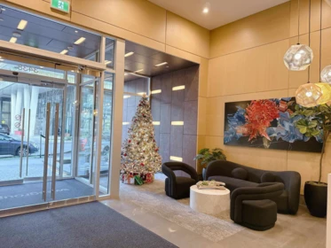 Living Room Photo of 321 3438 Sawmill Crescent, Vancouver, BC