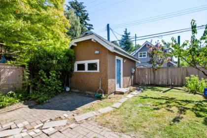 Aerial View of 3888 W 15th Avenue, Vancouver, BC
