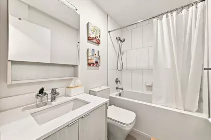Guest Bathroom Photo of 205 717 Breslay Street, Coquitlam, BC