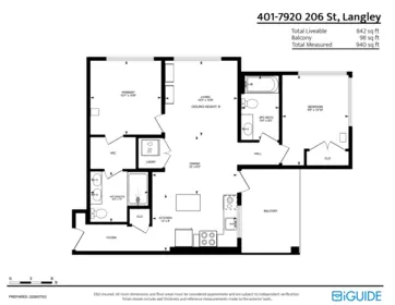 401 7920 206 Street, Langley, BC, Langley — Apartment/Condo for sale