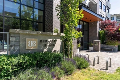 Exterior Rear Photo of 315 9233 Odlin Road, Richmond, BC