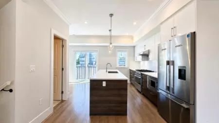 Kitchen Island Photo of 12 9211 Mckim Way, Richmond, BC