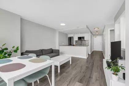 Family Room Photo of 1805 788 Hamilton Street, Vancouver, BC