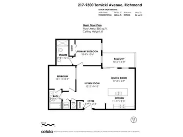 217 9500 Tomicki Avenue, Richmond, BC, Richmond — Apartment/Condo for sale