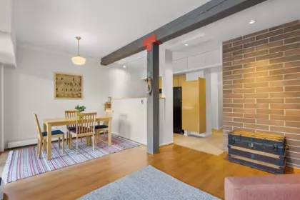 Living Room Photo of 309 1535 Nelson Street, Vancouver, BC