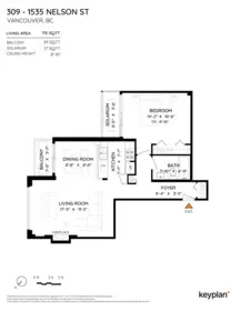 Playground / Recreational Area Near 309 1535 Nelson Street, Vancouver, BC