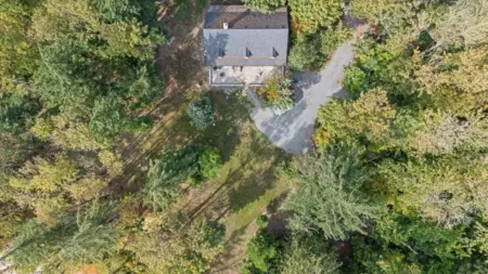 Aerial View of 20738 Landstrom Road, Hope, BC
