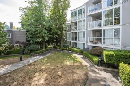 Outdoor Patio Photo of 211 8460 Jellicoe Street, Vancouver, BC