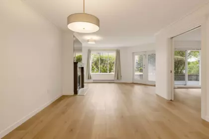 Living Room Photo of 105 25 Richmond Street, New Westminster, BC