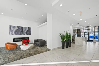 Dining Area Photo of 2508 1155 Seymour Street, Vancouver, BC