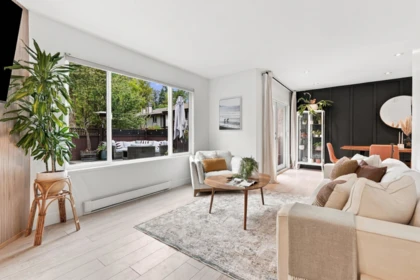 Living Room Photo of 102E 3655 Shaughnessy Street, Port Coquitlam, BC