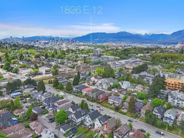 1826 E 12 Avenue, Vancouver, BC, Vancouver — Single Family Residence for sale