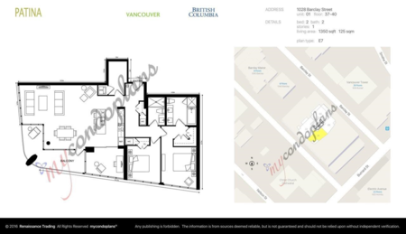 Hallway Photo of 4001 1028 Barclay Street, Vancouver, BC