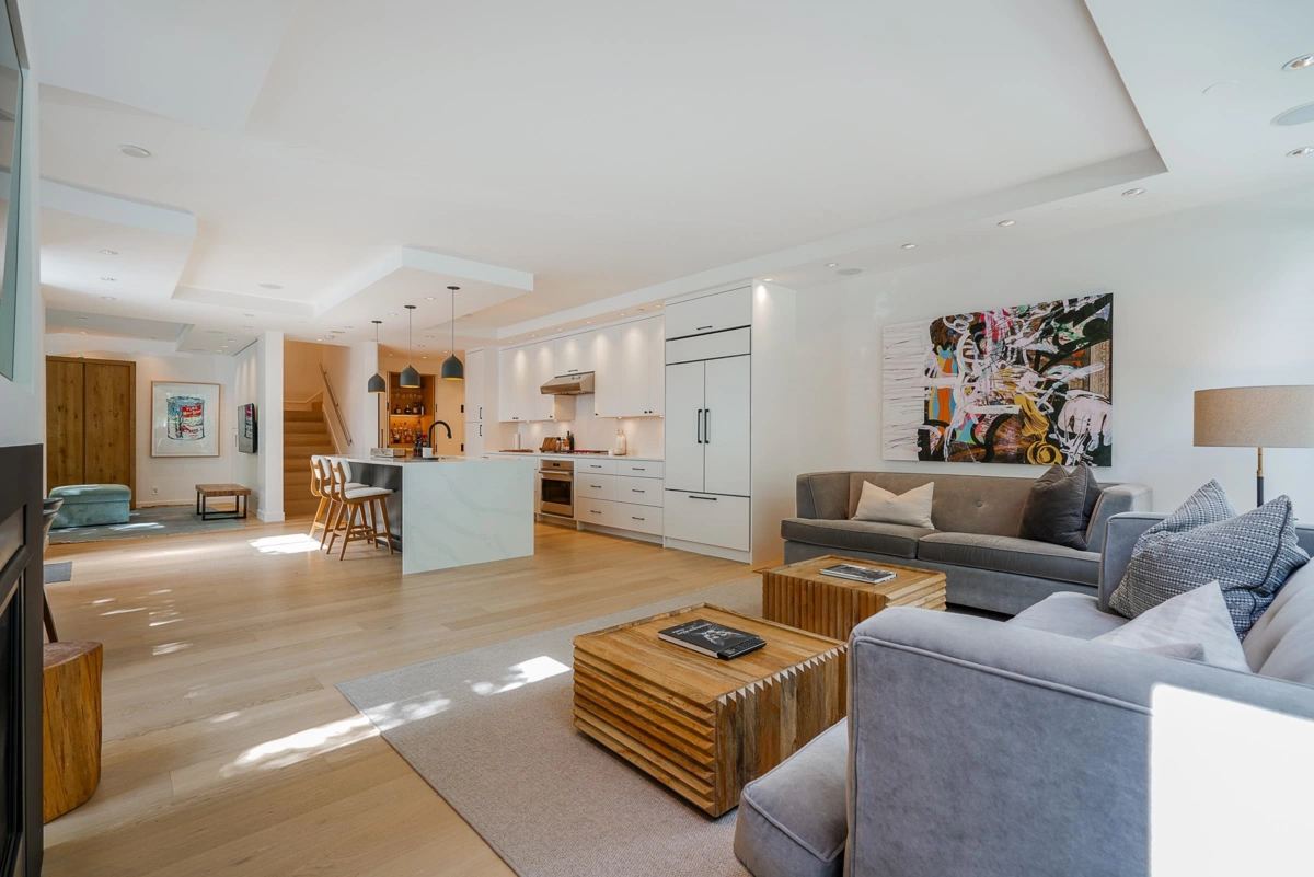 Kitchen Island Photo of 403 Beach Crescent, Vancouver, BC