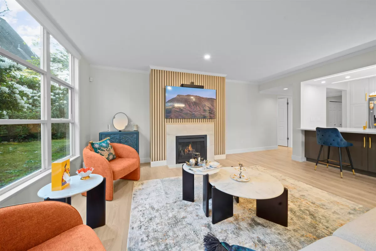 Living Room Photo of 103 3399 Capilano Crescent, North Vancouver, BC