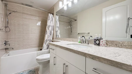 Basement Recreation Room Photo of 407 8526 202b Street, Langley, BC