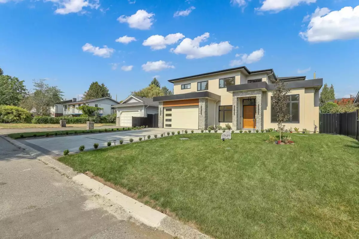 Exterior Rear Photo of 15689 Broome Road, Surrey, BC