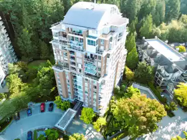 Outdoor Deck Photo of 705 5615 Hampton Place, Vancouver, BC