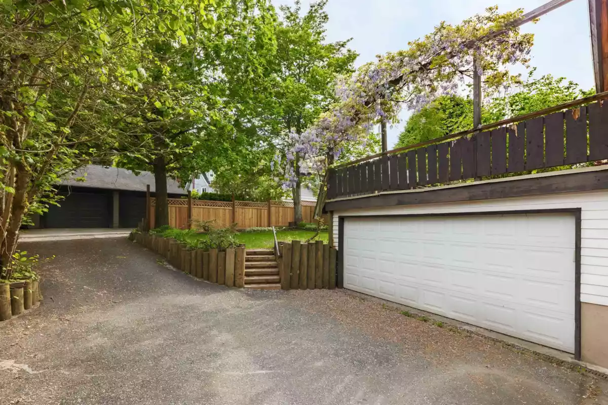 Aerial View of 4138 W 13th Avenue, Vancouver, BC