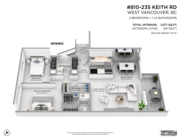 810 235 Keith Road, West Vancouver, BC, West Vancouver — Apartment/Condo for sale