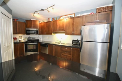 Kitchen Island Photo of 216 32725 George Ferguson Way, Abbotsford, BC