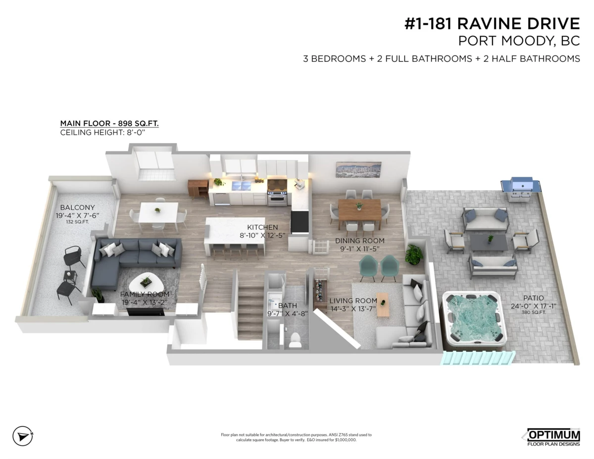 Community Amenities Photo (Clubhouse) of 1 181 Ravine Drive, Port Moody, BC