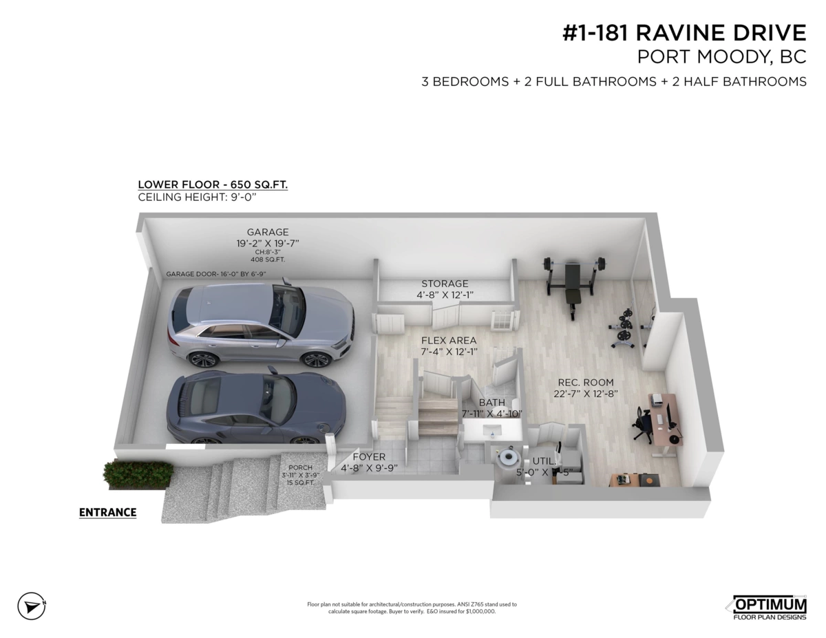 Playground / Recreational Area Near 1 181 Ravine Drive, Port Moody, BC