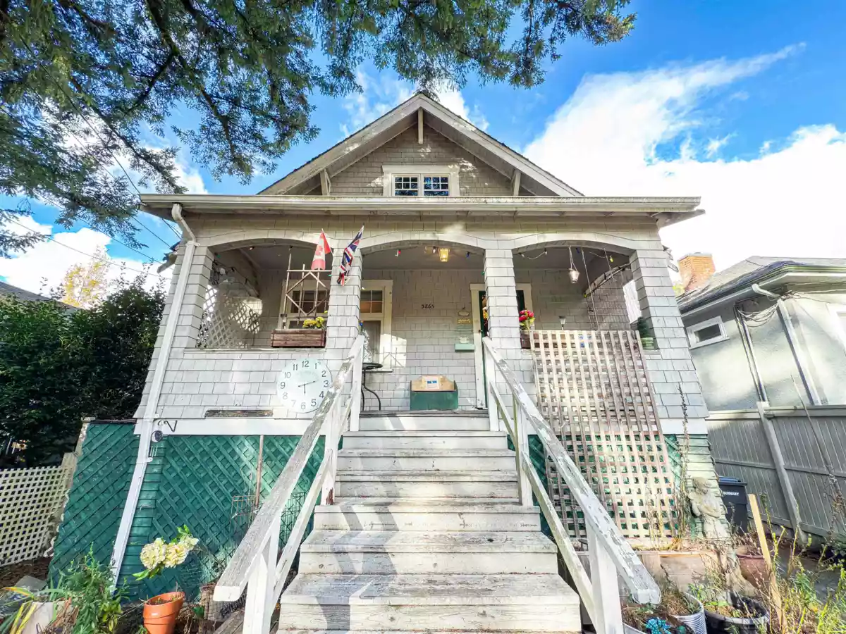 Exterior Rear Photo of 3865 Sandell Street, Burnaby, BC