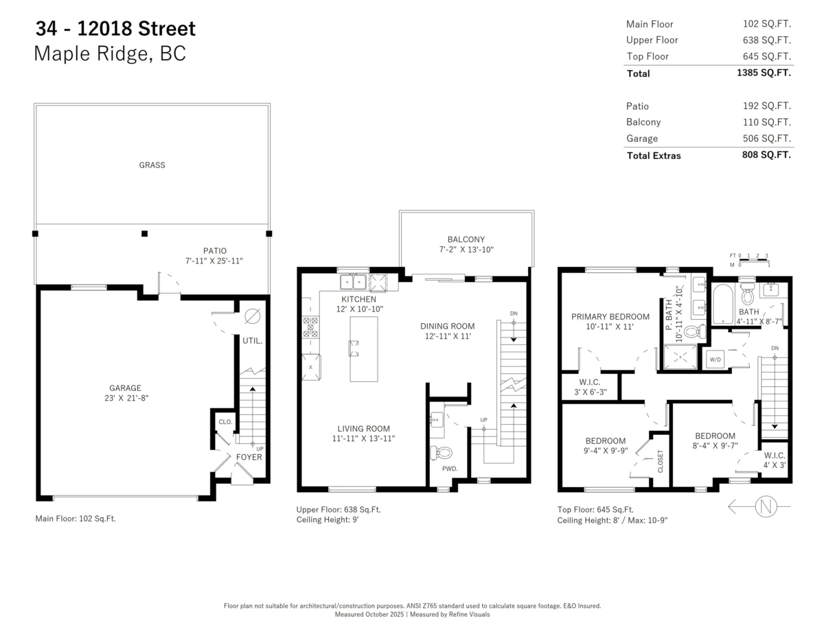 Powder Room Photo of 34 12018 237 Street, Maple Ridge, BC