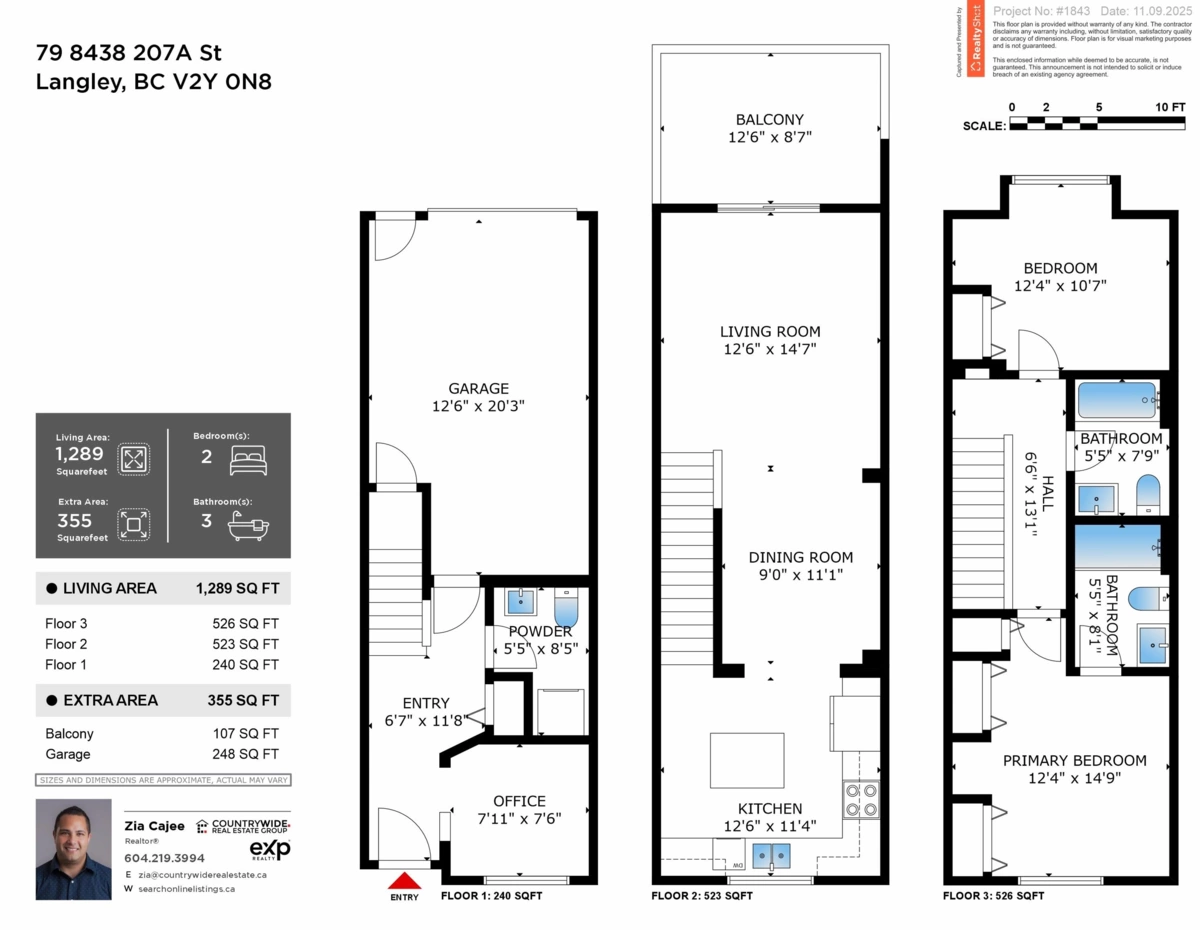 Backyard Photo of 79 8438 207a Street, Langley, BC