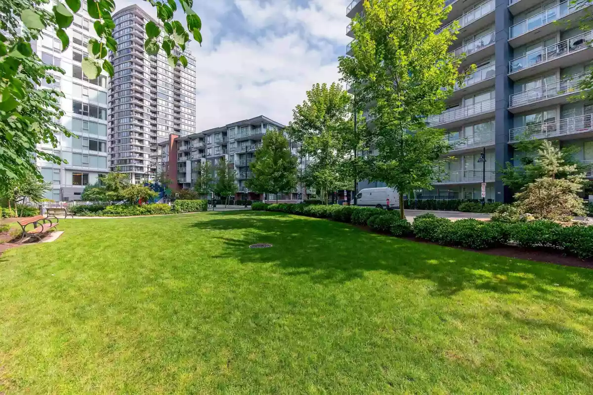 Aerial View of 1804 308 Morrissey Road, Port Moody, BC