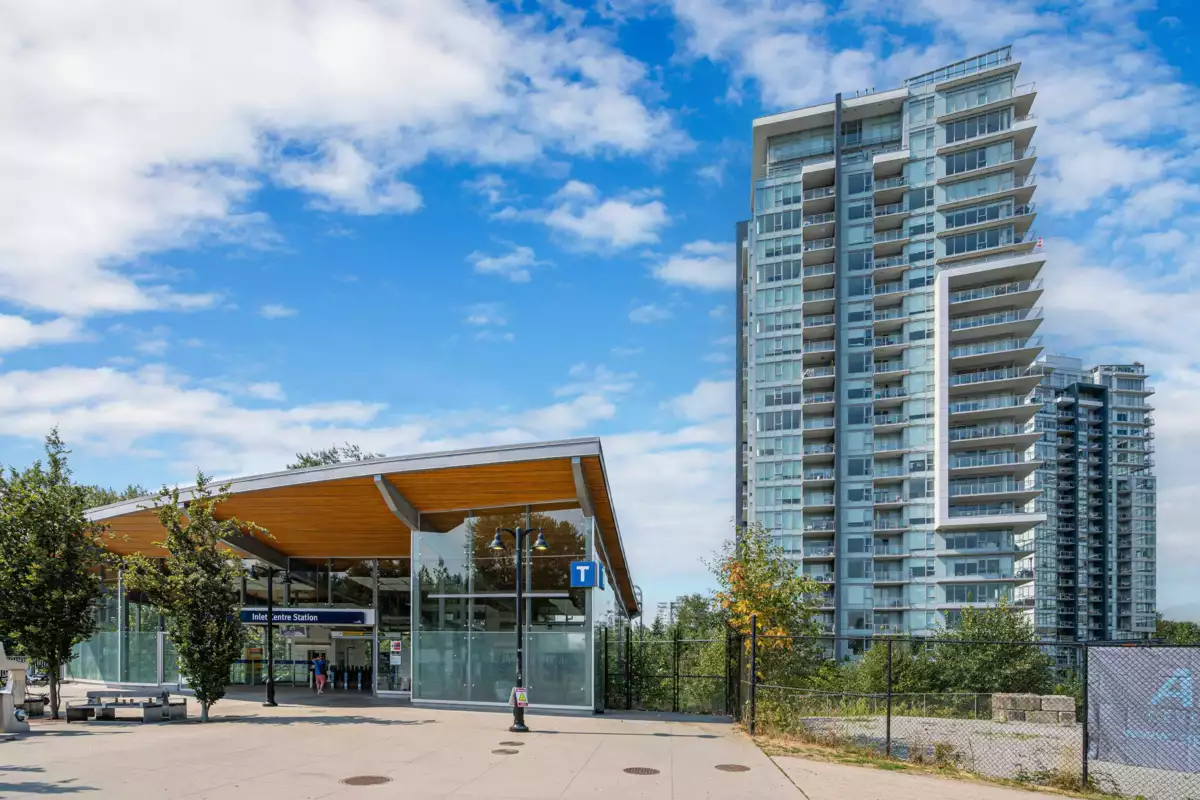 Exterior Front Photo of 1804 308 Morrissey Road, Port Moody, BC