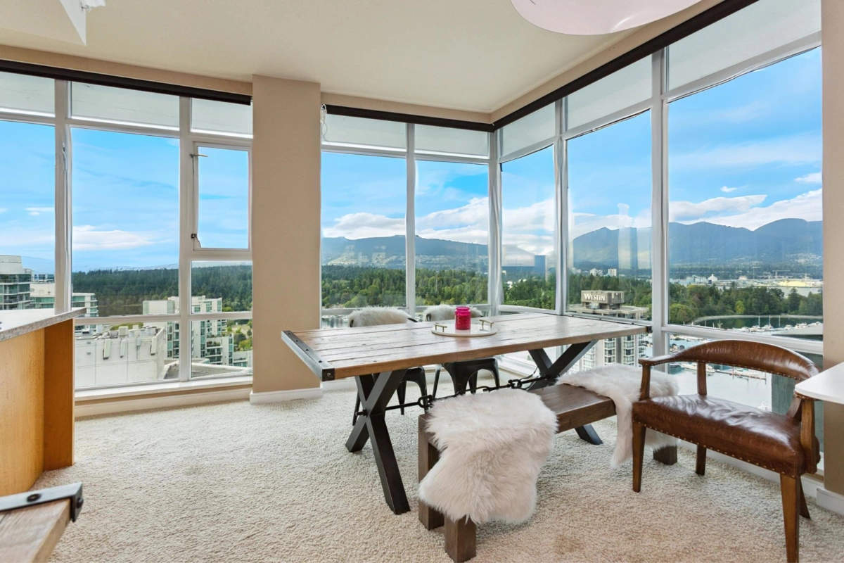 Dining Area Photo of PH2501 1616 Bayshore Drive, Vancouver, BC