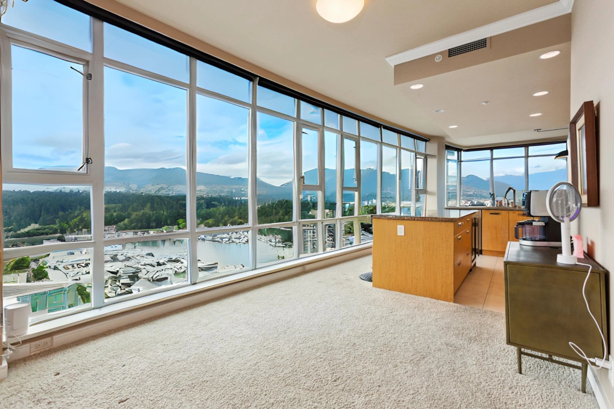 Living Room Photo of PH2501 1616 Bayshore Drive, Vancouver, BC