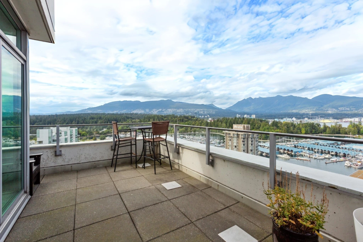 Outdoor Deck Photo of PH2501 1616 Bayshore Drive, Vancouver, BC