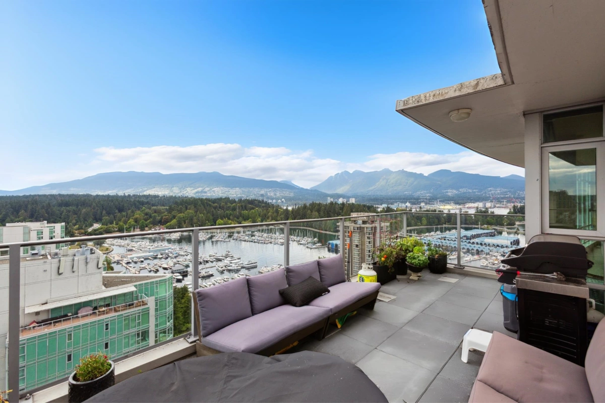 Outdoor Patio Photo of PH2501 1616 Bayshore Drive, Vancouver, BC