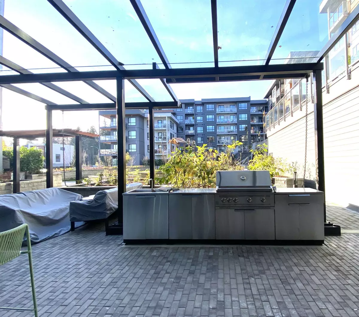 Backyard Photo of 422 3596 Malsum Drive, North Vancouver, BC