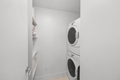 Laundry Room Photo of #905 1473 Johnston Road, White Rock, BC