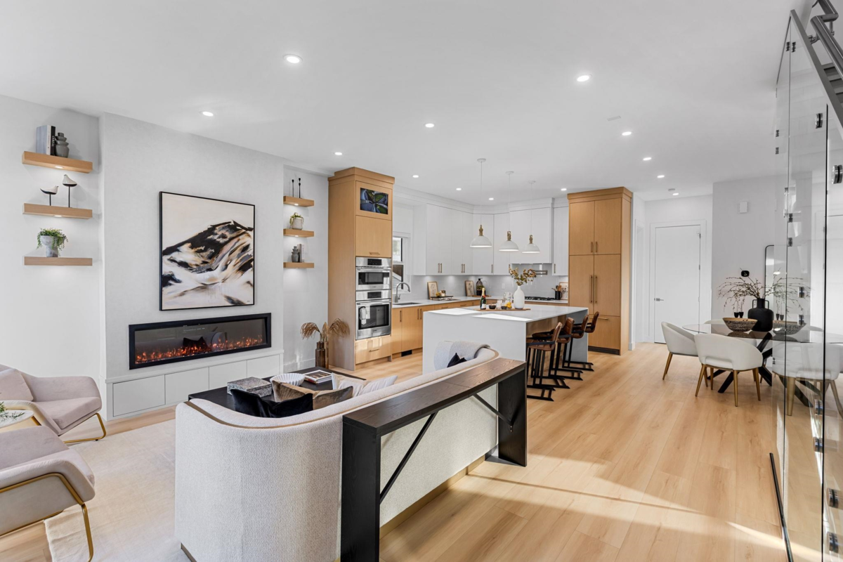 Exterior Rear Photo of 4 1536 Duthie Avenue, Burnaby, BC