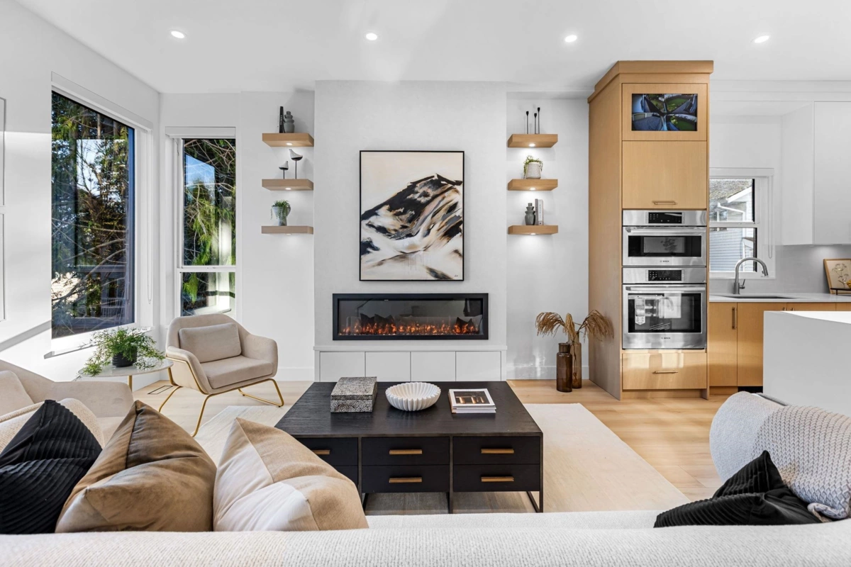 Family Room Photo of 4 1536 Duthie Avenue, Burnaby, BC