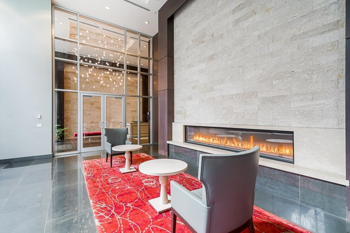 Exterior Rear Photo of 1507 833 Homer Street, Vancouver, BC