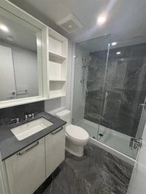 Primary Bathroom Photo of 414 645 Como Lake Avenue, Coquitlam, BC