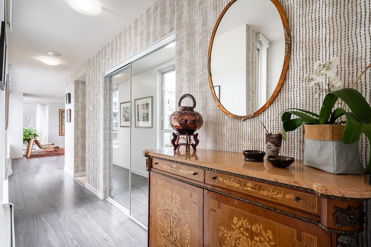 Exterior Rear Photo of 302 1228 Marinaside Crescent, Vancouver, BC