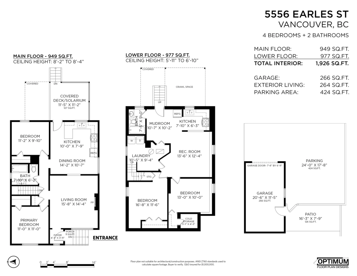 Garden / Landscaping Photo of 5556 Earles Street, Vancouver, BC