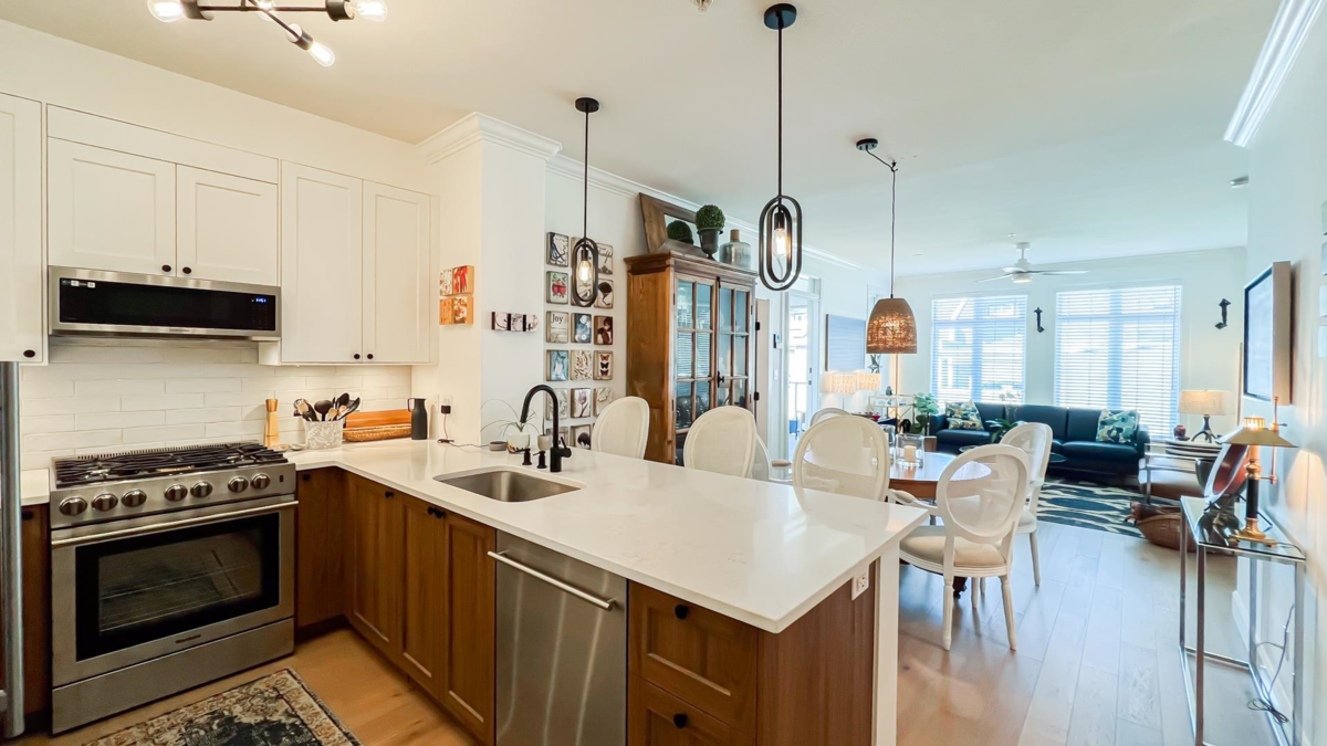 Living Room Photo of 213 4280 Moncton Street, Richmond, BC