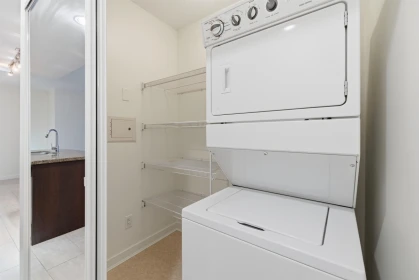 Laundry Room Photo of 301 14 Begbie Street, New Westminster, BC