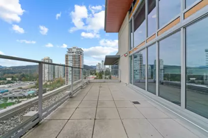 Outdoor Patio Photo of 404 518 Whiting Way, Coquitlam, BC