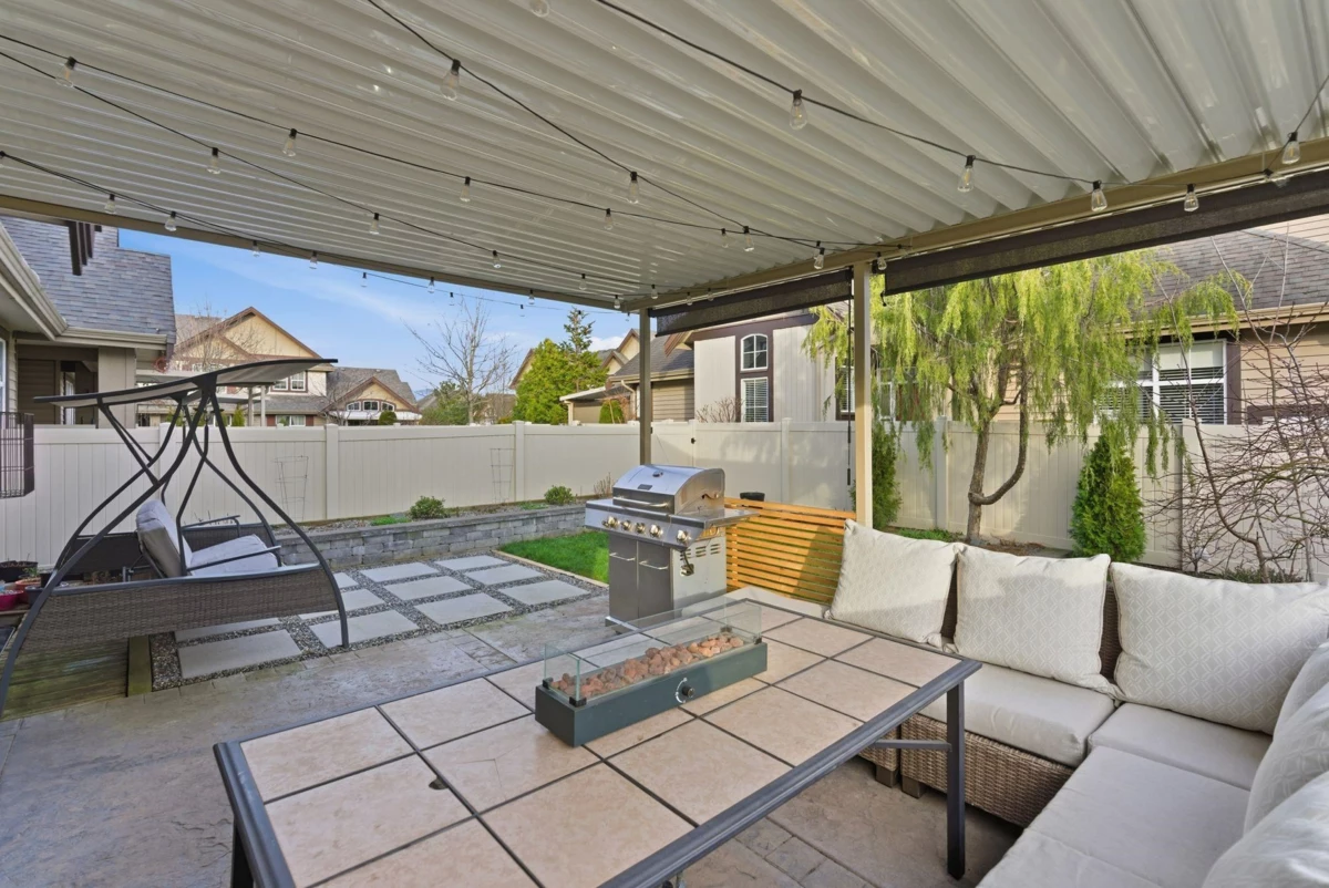 Aerial View of 41 6577 Southdowne Place, Chilliwack, BC